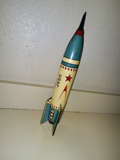 VINTAGE TIN ROCKET USAF MADE IN JAPAN