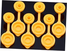 6PCS Gas Can Vent Cap, Gas Can Vent Plug plastic Gas Can Vent Caps 6 pcs Yellow