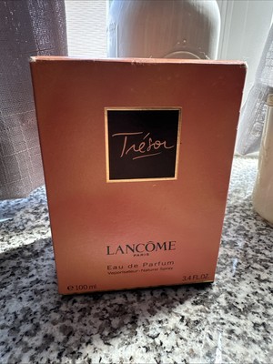 VINTAGE LANCOME TRESOR 100ml EAU DE PARFUM SPRAY NEW Open