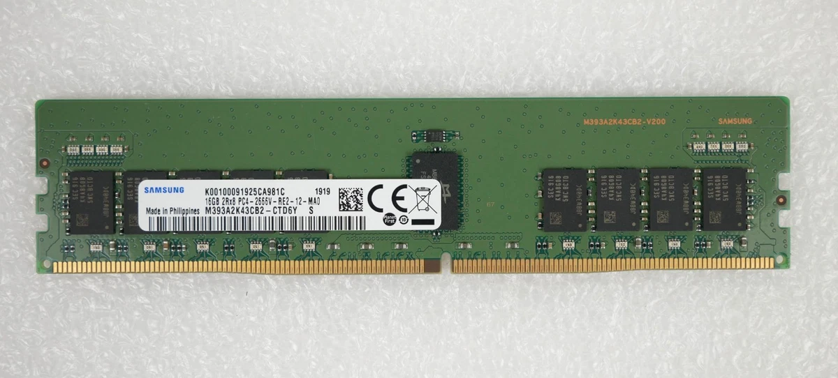 PC4-21300 (DDR4-2666) Bus Speed ECC Network Server Memory (RAM