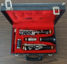 Clarinette Wurlitzer avec étui, vintage