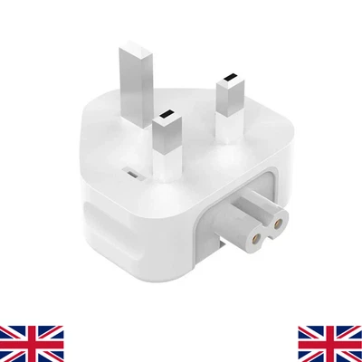 AC Adapter Wall UK Plug Duckhead 2Pin For Apple Macbook Pro Power Charger Plug - Image 1 of 3
