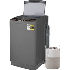 Portable Washing Machine Spin Dryer 10 Programs 8 Water Levels Full-Automatic US