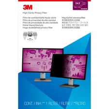 3M HC240W1B High Clarity Privacy Filter 24" Widescreen