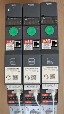 Schneider Electric ATV320U06N4B Frequency Inverter 0.55kW PROFINET 380V - Used