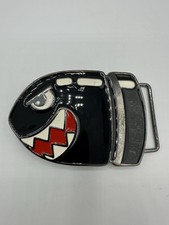 Super Mario World Bullet Bill Belt Buckle Nintendo 2009 Metal Mario