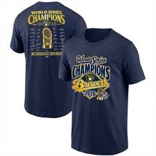 Milwaukee Brewers 2026 World Series Champions TShirt - 2026 World Series Champs