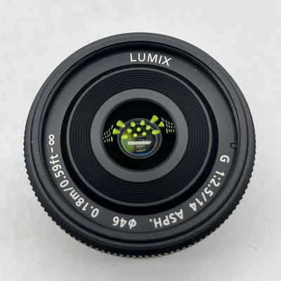 PANASONIC LUMIX G 14mm F2.5 F/2.5 ASPH AF LENS Black | eBay