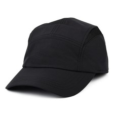 Tilley Hats Airflo Water Repellent Recycled 5 Panel Cap - Black