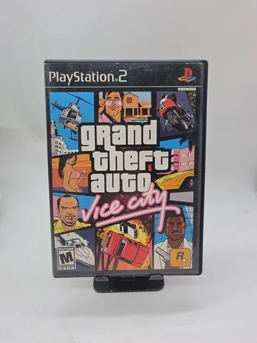 Grand Theft Auto Vice City - Sony PlayStation 2 Game And Case Tested Working Ps2
