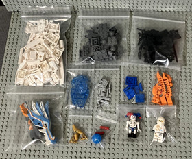 LEGO Ninjago Golden Weapons (2260) Ice Dragon Attack - No Manual/Box; (1) Issue