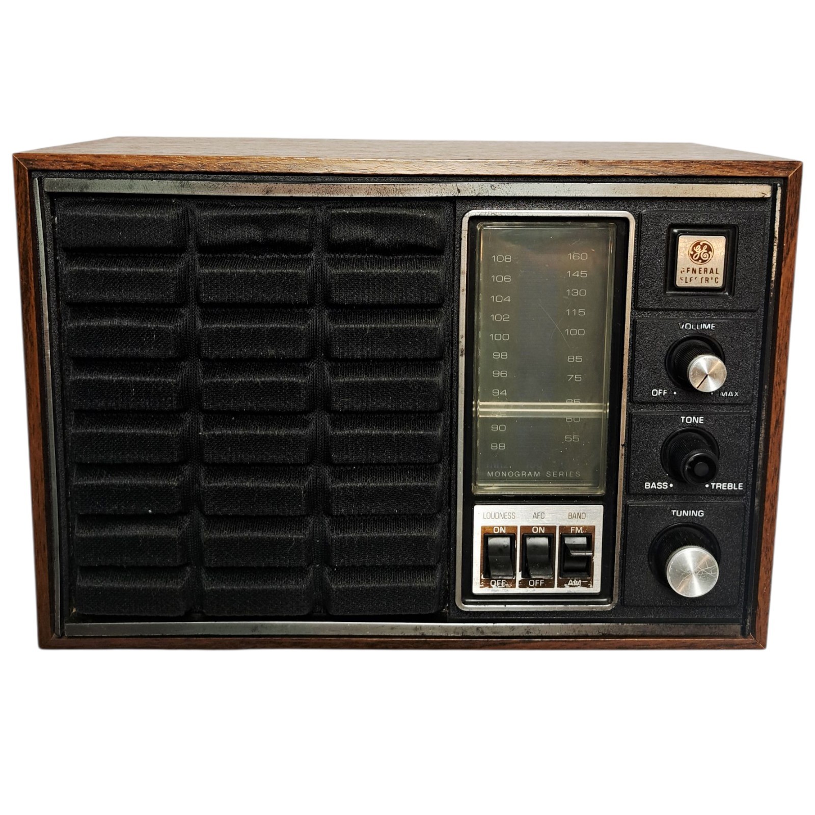 Vintage 1970's 7-4150A AM/FM Transistor Table Top Radio Box Works 