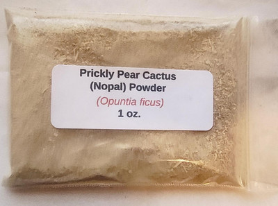 1 oz. Prickly Pear Cactus (Nopal) Powder (Opuntia ficus)