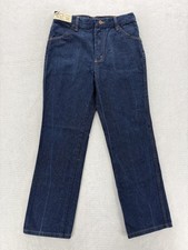 Vintage Wrangler Jeans Mens 30x30 Blue Tripoli Student Straight Leg USA 80s NWT