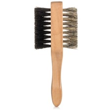 GranNaturals Small Double Sided Boar Bristle Hair Brush for Men - Soft Brown