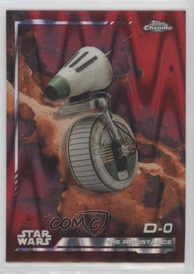 2024 Topps Chrome Star Wars Blaster Red RayWave Refractor D-O D-0 #111 1dd7
