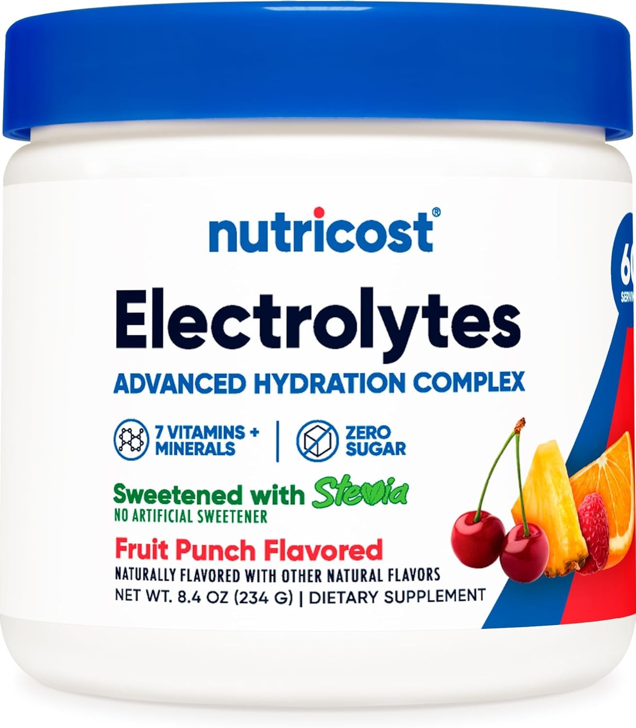 Nutricost Electrolyte Complex Powder with 60 Servings Per Pack