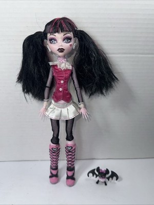 Monster High Doll Original Ghouls Draculaura First Wave Black Elastics Necklace