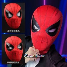 Spider-Man Mask Moving Arachno Eyes Chin Control Eyes Full Helmet Props With Box