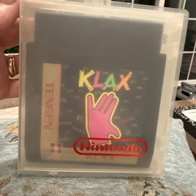 KLAX &mdash; NES Nintendo Original Aut&eacute;ntico Juego de Puzzle Tengen PROBADO CON Estuche AC BONITO