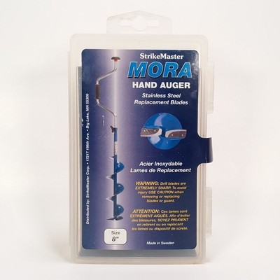 8'' Stainless Steel Replacement Blades - StrikeMaster Mora Hand Auger - SEALED