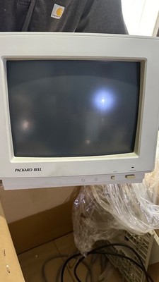 PACKARD BELL vintage computer brand new desktop set, still in box 