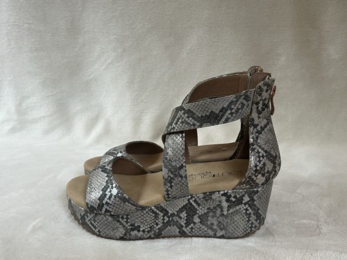 Boutique By Corky’s Snakeakin Wedge Sandles 7