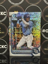 2022 Bowman Chrome Prospects Speckle Refractors BCP195 Willy Vasquez 048/299