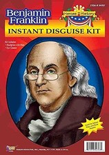 Ben Franklin Kit Benjamin Founding Father Dress Up Halloween Costume Accessory