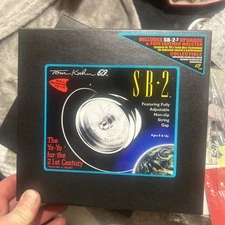 Tom Kuhn SB-2 Anodized Yo-Yo Silver Color Original Box