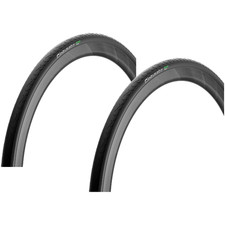 2 Pack Pirelli Cinturato EVO TLR 700x50C Tubeless Ready Road Tires Black