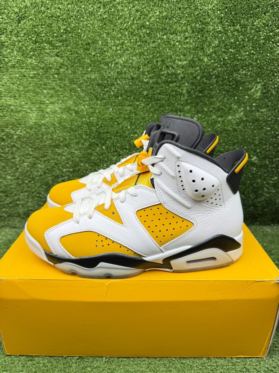 Size 9.5 - Air Jordan 6 Retro Yellow Ochre | eBay