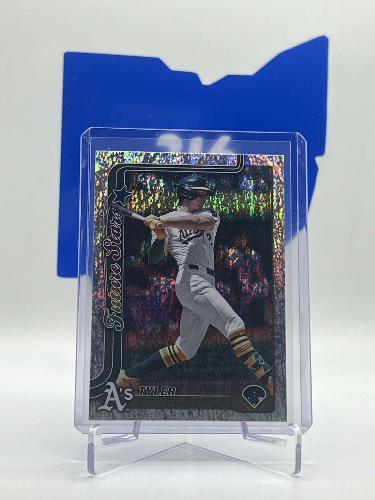 2025 Topps Series 1 - Future Stars Tyler Soderstrom #72 Sandglitter