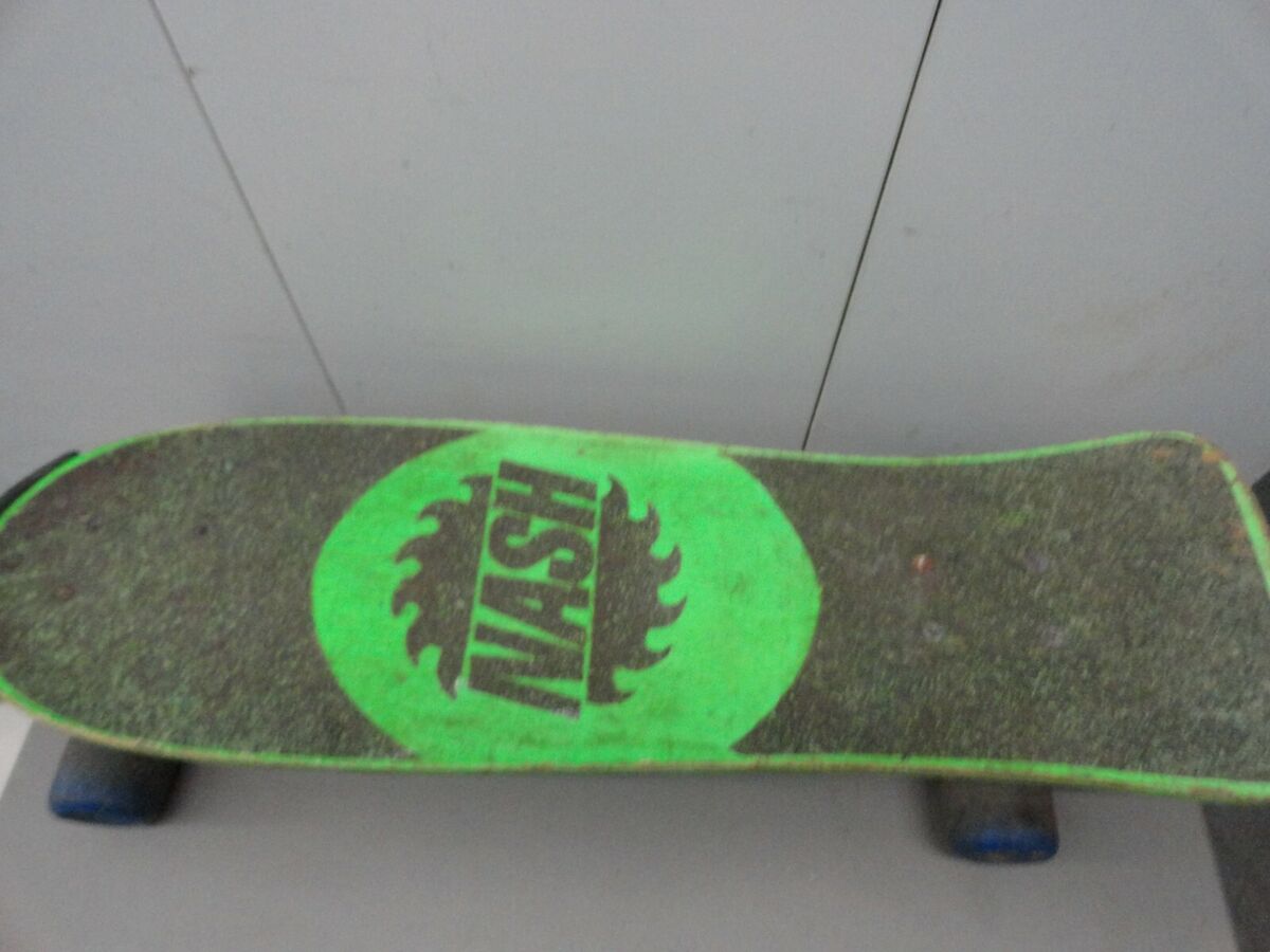VINTAGE NASH SKATEBOARD Old School 1980 GREEN | eBay VINTAGE NASH SKATEBOARD Old School 1980 GREEN | eBay