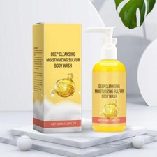 Sulfur Cleansing Body Wash Gently Cleanse Moisturize The Skin Relieve Dryn IKL