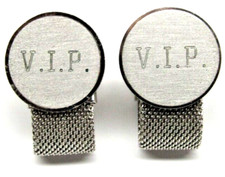 Vintage Anson Wrap Around VIP Very Important Person Cufflinks Mens Formal Wear