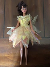 1990-1966 mattel barbie bubble fairy teresa doll spins araund when string pulled