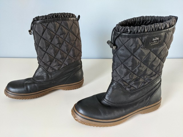 coach samara boots