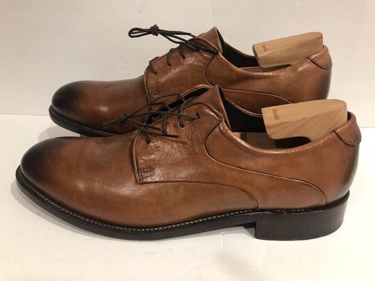 Johnston & Murphy Brown Leather Oxfords - size 12 Johnston & Murphy Brown Lace Up Italian Leather Shoes 20  main image 4