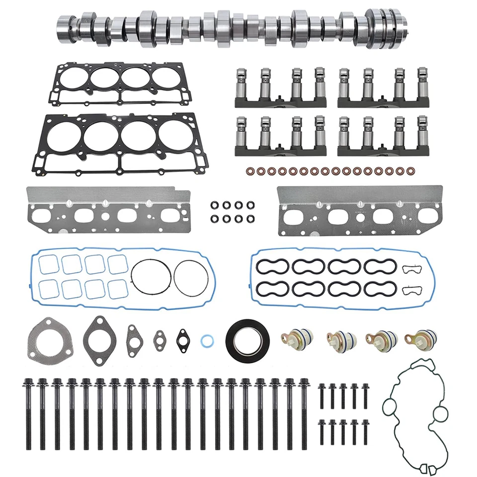 NON MDS Lifters Camshaft Kit Water Oil Pump for 2005-2008 Chrysler Dodge 5.7L V8 - Image 2 of 4