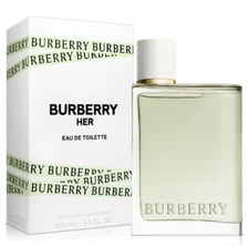 Her Burberry Eau De Toilette EDT Perfume Spray for Women 100 ml / 3.3 oz New