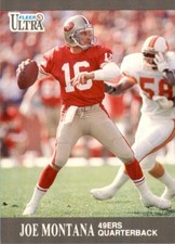 1991 Fleer Ultra Joe Montana San Francisco 49ers #251 NFL Football Card