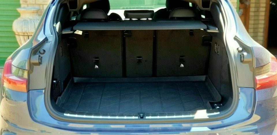 Tapete de assoalho forro de porta-malas traseiro para todas as condições climáticas bandeja de carga almofada para BMW X4 X 4 2015-2018 - Imagem 2 de 4