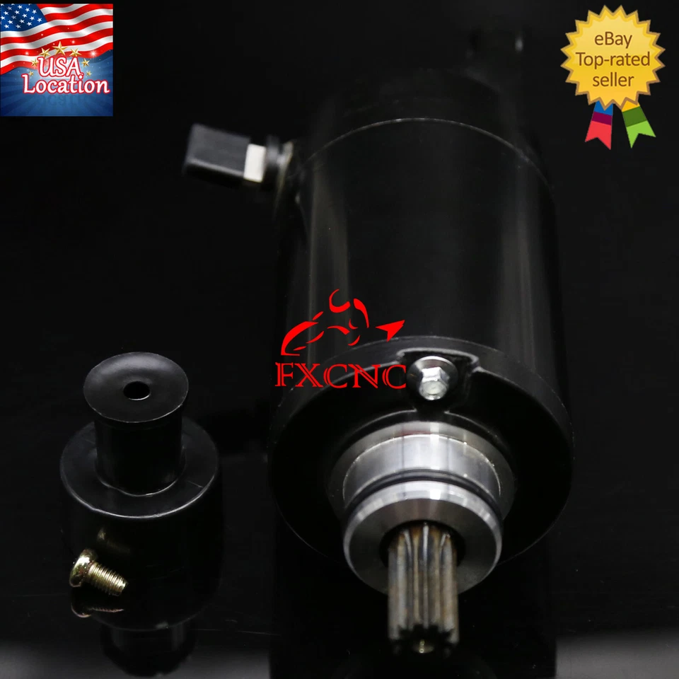 Motor de arranque eléctrico 12V para Triumph Street Triple 675 R 2008-2017 Foto 4 de 4