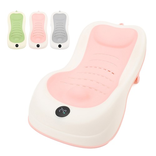 Baby Bath Support Bathtub With Thermometer Sink Baby Kids Bath Tub Support - Picture 7 of 21