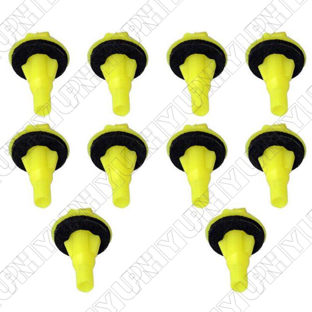 yu様 Fit for Lexus GX470 10pcs 75394-60060 Yellow Fender Moulding Clips