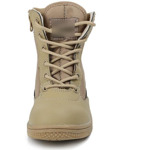 Kids Children Army SWAT Tactical Combat Boots Boys Girls Military Outdoor Shoes - Picture 7 of 19