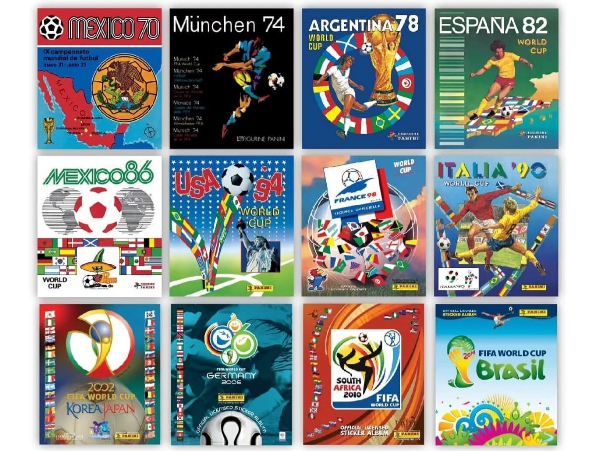 激レア1970年ワールドチャンピオンシリーズパンフレット PANINI HERITAGE FIFA WORLD CUP ALBUM COVERS 1970 - 2014 KEYRINGS