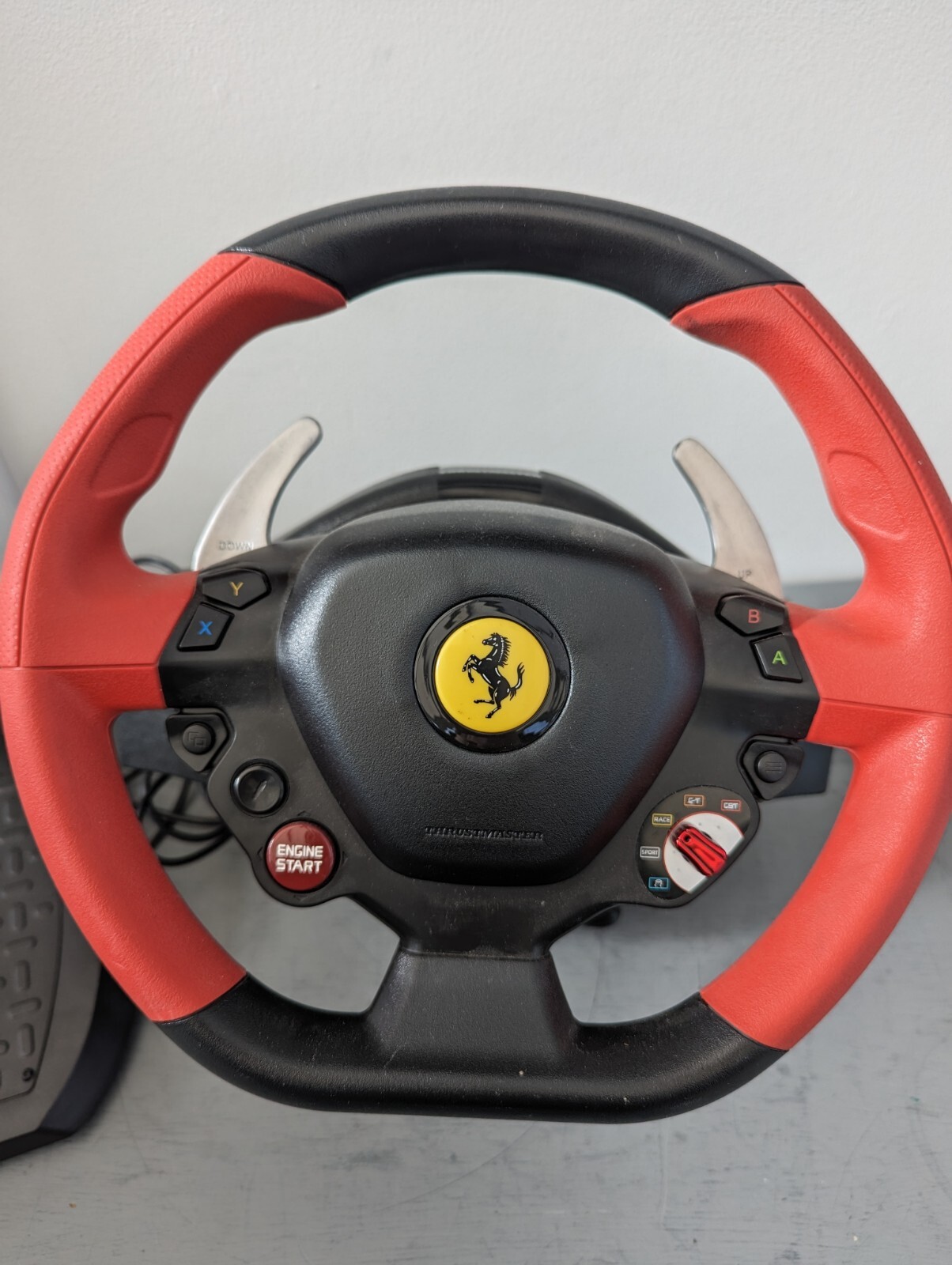 Thrustmaster Ferrari 458 Spider Xbox Racing Wheel eBay