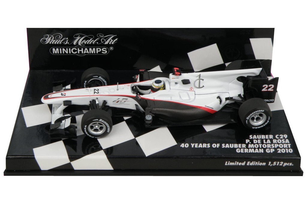 1/43 ザウバー C29 P.デ・ラ・ロサ ドイツGP 40YEARS